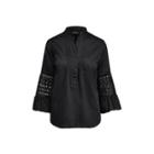 Ralph Lauren Boho Blouse Polo Black