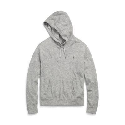 Ralph Lauren Cotton Spa Terry Hoodie Vintage Heather