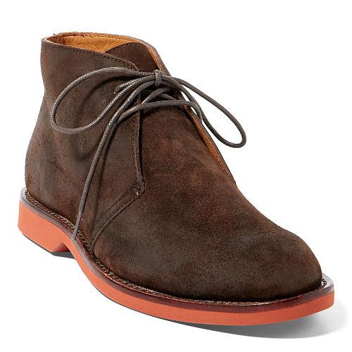 Polo Ralph Lauren Carsey Suede Chukka Boot Brown