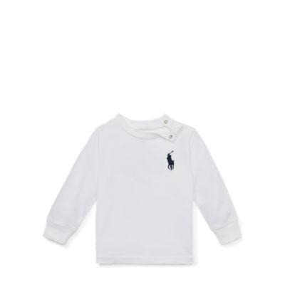 Ralph Lauren Cotton Long-sleeve T-shirt White 6m