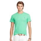 Polo Ralph Lauren Custom-fit Cotton T-shirt Pale Kelly
