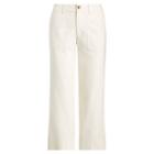 Ralph Lauren Straight Stretch Cotton Pant Mascarpone Cream