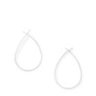 Ralph Lauren Threader Metal Earrings Silver