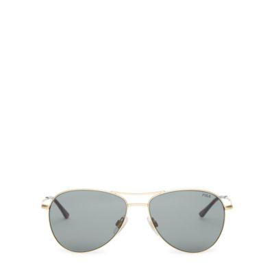 Ralph Lauren American Pilot Sunglasses Matte Gold