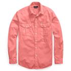 Polo Ralph Lauren Standard Fit Beach Twill Shirt Cruise Pink