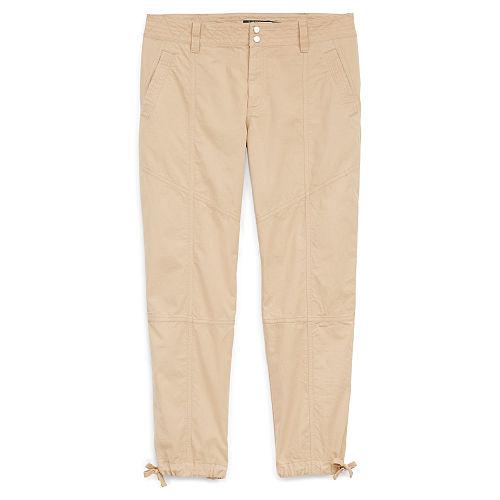 Ralph Lauren Lauren Woman Cotton Cargo Pant Pale Wheat