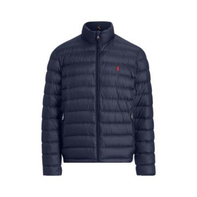 Ralph Lauren Packable Quilted Down Jacket Aviator Navy