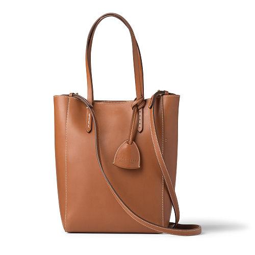 Ralph Lauren Calfskin Mini Modern Tote Rl Gold