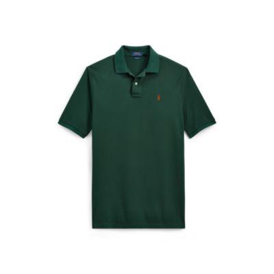 Ralph Lauren Custom Slim Fit Mesh Polo Northwest Pine