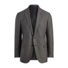 Ralph Lauren Nigel Wool-blend Sport Coat Black And Grey