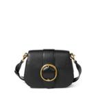 Ralph Lauren Leather Large Lennox Bag Black