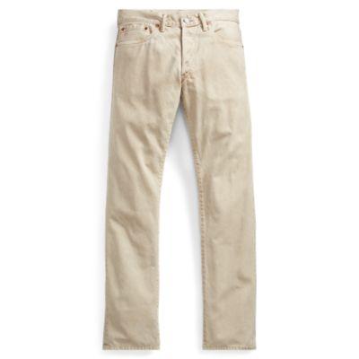 Ralph Lauren Low Straight Corduroy Pant Bedford Stone