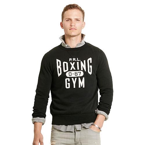 Polo Ralph Lauren Fleece Graphic Sweatshirt Polo Black