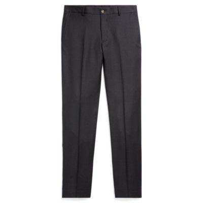 Ralph Lauren Slim Fit Wool Twill Trouser Charcoal