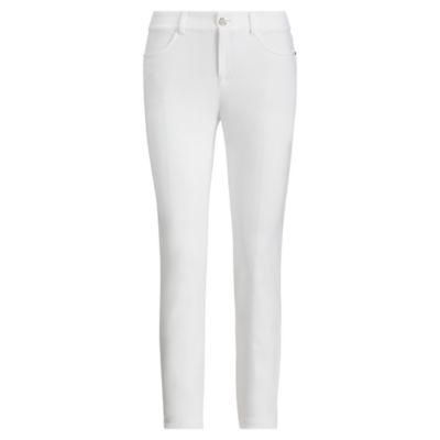 Ralph Lauren Stretch Cotton Twill Pant Pure White