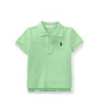 Ralph Lauren Cotton Mesh Polo Shirt New Lime 6m
