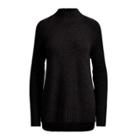 Ralph Lauren Wool-cashmere Mockneck Sweater Polo Black