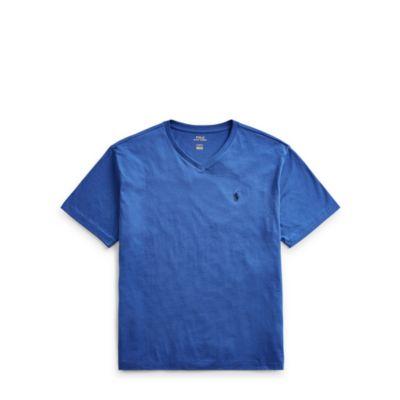 Ralph Lauren Classic Fit Cotton T-shirt Action Blue 1x Big