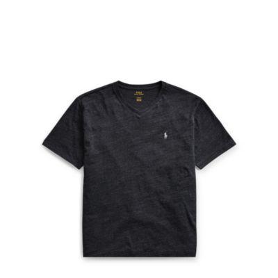 Ralph Lauren Classic Fit Cotton T-shirt Black Marl Heather 2x Big