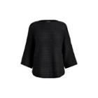 Ralph Lauren Raglan Cable-knit Sweater Polo Black