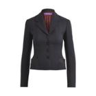 Ralph Lauren Margaret Wool-silk Jacket Black