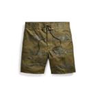 Ralph Lauren Hawaiian Cotton-blend Short Olive