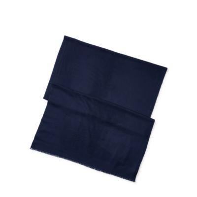 Ralph Lauren Cashmere-silk Scarf Navy