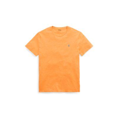 Ralph Lauren Classic Fit Cotton T-shirt Beach Orange Heather