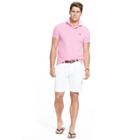 Ralph Lauren Classic Fit Mesh Polo Shirt Carmel Pink