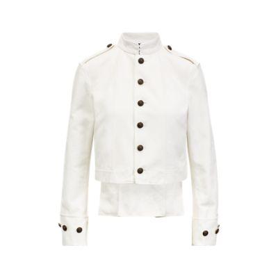 Ralph Lauren Cotton Officer's Jacket White