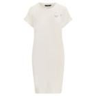 Ralph Lauren Bullion-patch Cotton Dress Mascarpone Cream