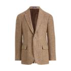 Ralph Lauren Polo Herringbone Sport Coat Brown And Tan