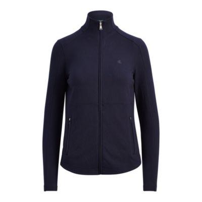 Ralph Lauren Stretch Cotton Full-zip Jacket Rl Navy