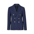 Ralph Lauren Slim Fit Wool Suit Jacket Classic Navy