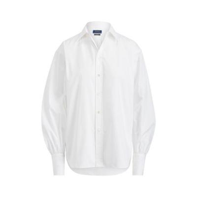 Ralph Lauren Broadcloth Boyfriend Shirt White