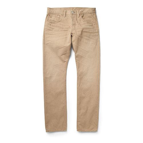 Ralph Lauren Rrl Slim-fit Canvas Pant Madison Brown