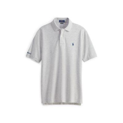 Ralph Lauren Classic Fit Mesh Polo Shirt Spring Heather