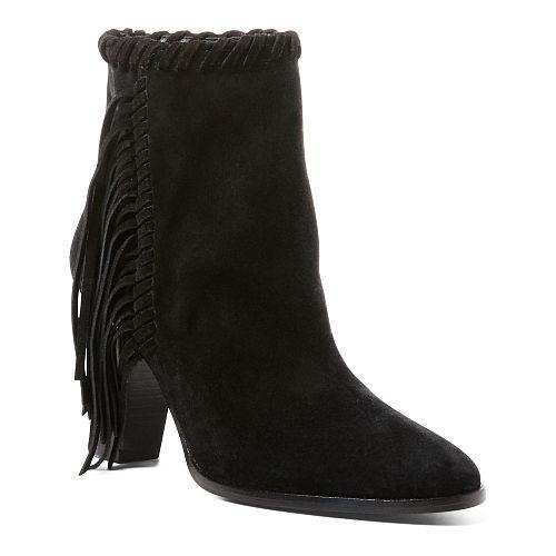 Polo Ralph Lauren Sade Fringed Suede Boot Black