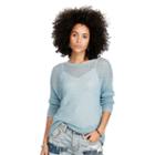 Ralph Lauren Denim & Supply Linen Crewneck Sweater Blue