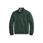 Ralph Lauren Reversible Estate-rib Pullover Northwest Pine/grey Hthr