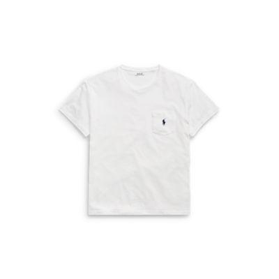 Ralph Lauren Custom Slim Fit Pocket T-shirt White