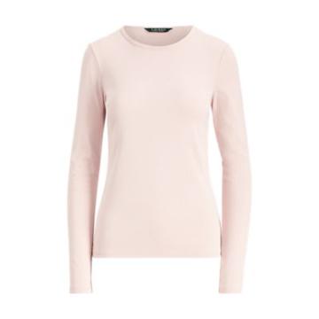 Ralph Lauren Stretch Long-sleeve T-shirt Demure Pink