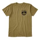 Ralph Lauren Rrl Cotton Jersey Graphic T-shirt Olive