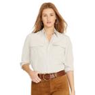 Polo Ralph Lauren Silk 2-pocket Shirt Oyster Bay