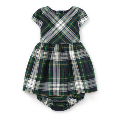 Ralph Lauren Flannel Dress & Bloomer Gordon Tartan 3m