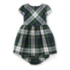 Ralph Lauren Flannel Dress & Bloomer Gordon Tartan 3m
