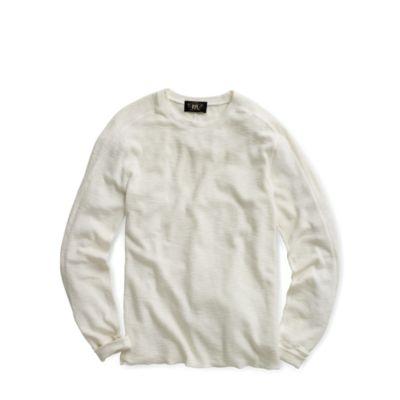 Ralph Lauren Textured Crewneck Paper White