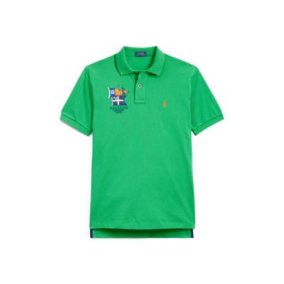 Ralph Lauren Classic Fit Mesh Polo Shirt Victory Green 1x Big