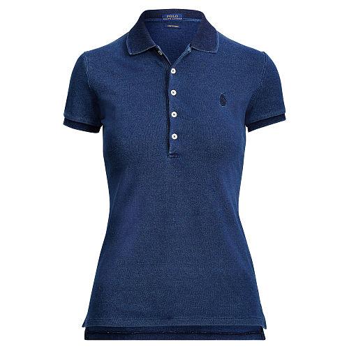 Polo Ralph Lauren Slim Fit Weathered Mesh Polo