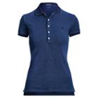 Polo Ralph Lauren Slim Fit Weathered Mesh Polo